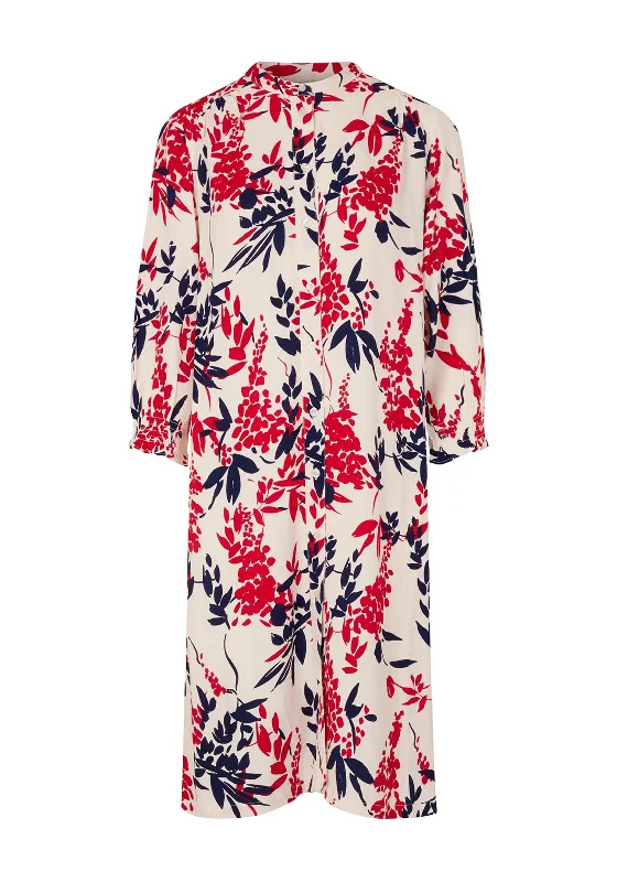 Masai Nukalos Floral Midi Dress, Whitecap Multi